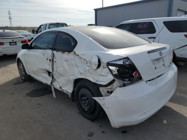 JTKDE3B74A0318275 - 2010 TOYOTA SCION TC WHITE photo 2