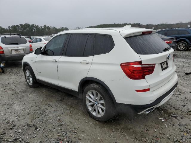 5UXWZ7C31H0V89276 - 2017 BMW X3 SDRIVE2 WHITE photo 2