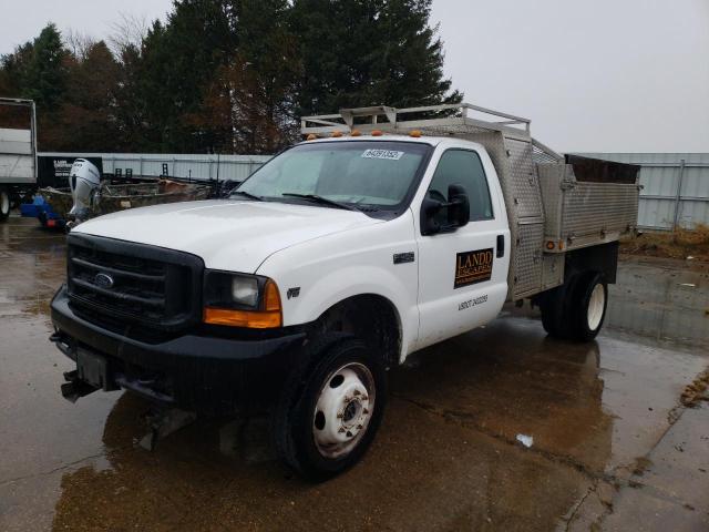 1FDXF47S41EA79474 - 2001 FORD F450 WHITE photo 2