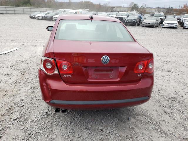 3VWSF71K46M703801 - 2006 VOLKSWAGEN JETTA RED photo 6