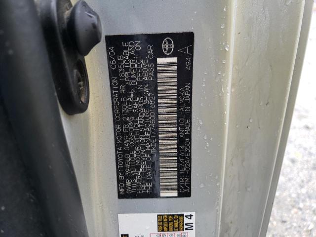 JTKDE177450016827 - 2005 TOYOTA SCION TC SILVER photo 12