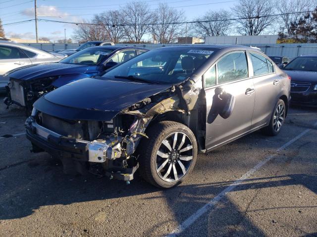 2HGFB2F90FH552383 - 2015 HONDA CIVIC EXL Grafit foto 1