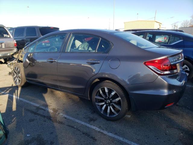 2HGFB2F90FH552383 - 2015 HONDA CIVIC EXL Grafit foto 2