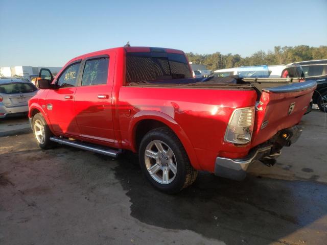 1C6RR7PT1FS598335 - 2015 RAM 1500 LONGH RED photo 2