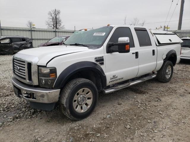 1FTWW31Y18EE05460 - 2008 FORD F350 SRW S WHITE photo 1