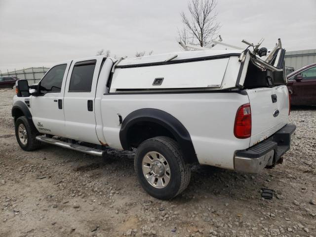 1FTWW31Y18EE05460 - 2008 FORD F350 SRW S WHITE photo 2