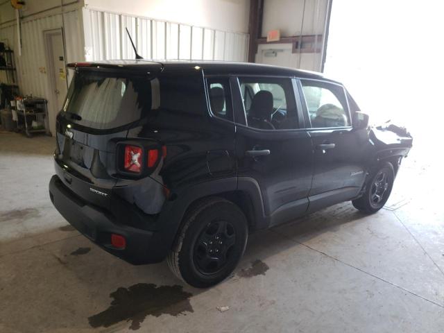 ZACNJAAB8LPL35219 - 2020 JEEP RENEGADE S BLACK photo 3