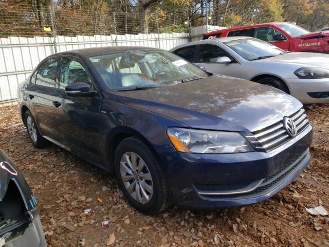 1VWAT7A39FC049859 - 2015 VOLKSWAGEN PASSAT S BLUE photo 4