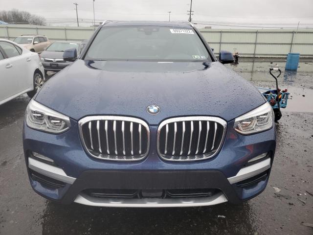 5UXTR9C50JLC81099 - 2018 BMW X3 XDRIVE3 BLUE photo 5