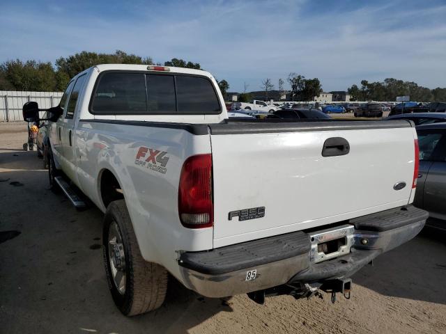 1FTWW31P76EA27357 - 2006 FORD F-350 WHITE photo 2