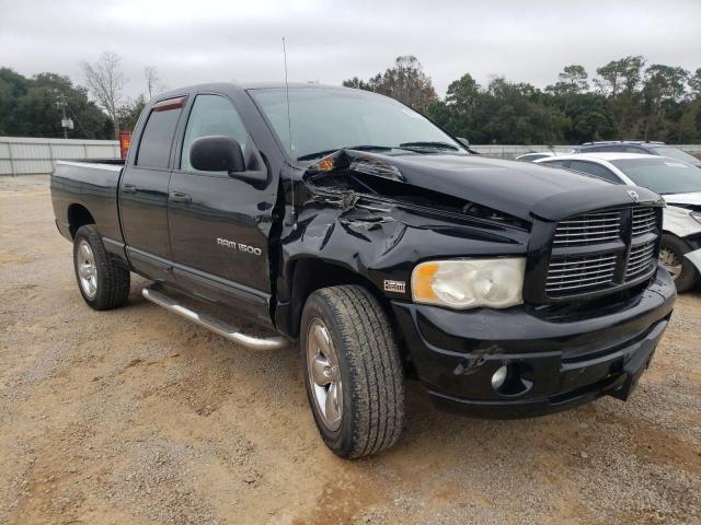 1D7HU18D35J524528 - 2005 DODGE PICKUP 150 BLACK photo 4