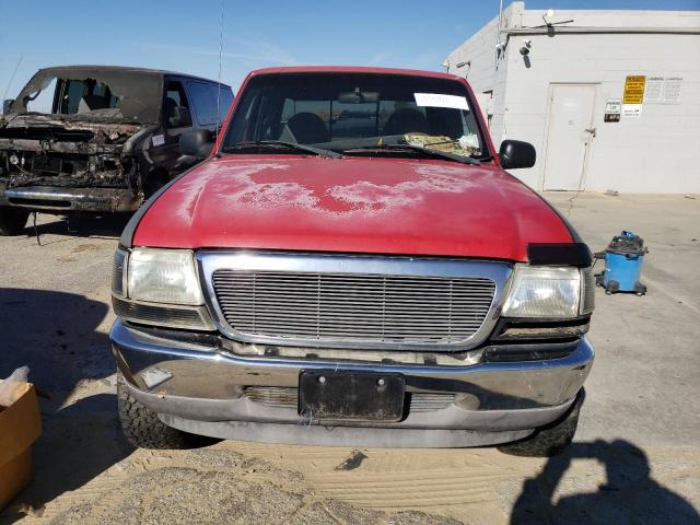1FTYR14V6YPA04738 - 2000 FORD RANGER SUP RED photo 5