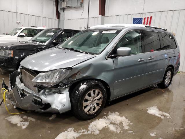 5FNRL38749B046477 - 2009 HONDA ODYSSEY EX SILVER photo 1