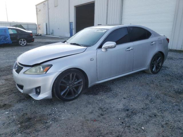 JTHBF5C28B5152842 - 2011 LEXUS IS 250 SILVER photo 1