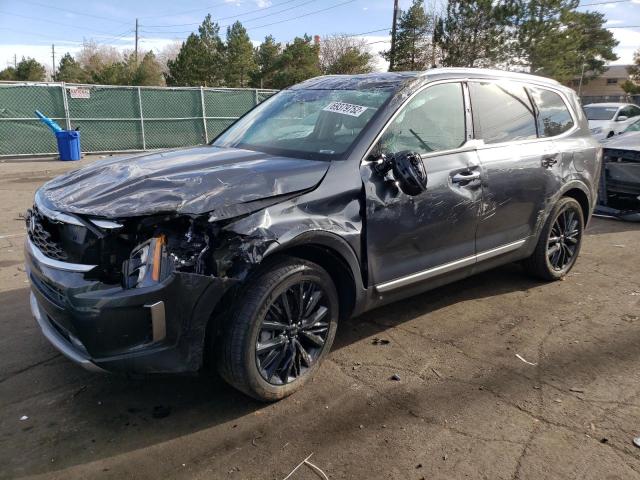 5XYP5DHC7LG037261 - 2020 KIA TELLURIDE GRAY photo 1