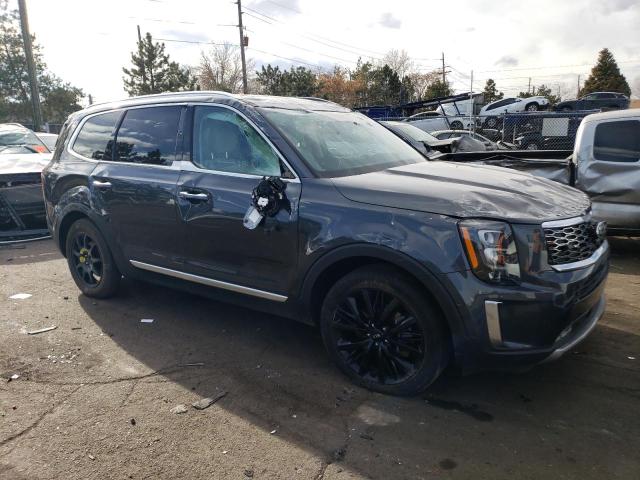 5XYP5DHC7LG037261 - 2020 KIA TELLURIDE GRAY photo 4