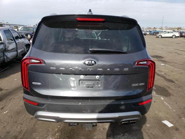 5XYP5DHC7LG037261 - 2020 KIA TELLURIDE GRAY photo 6