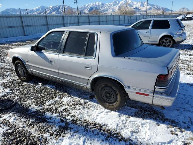 3C3XA4631NT249684 - 1992 CHRYSLER LEBARON A- SILVER photo 2