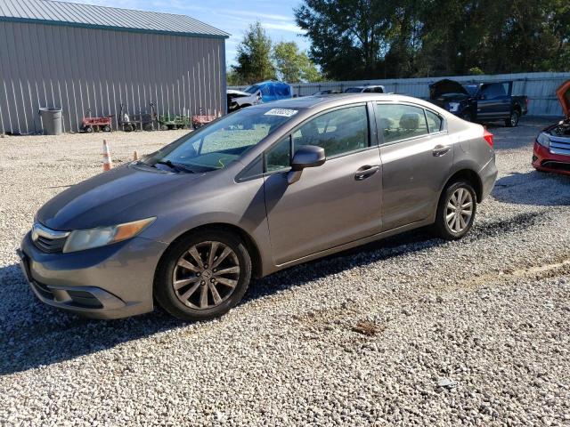 19XFB2F98CE038500 - 2012 HONDA CIVIC EXL 棕色 照片 1