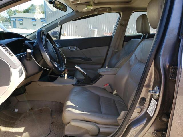19XFB2F98CE038500 - 2012 HONDA CIVIC EXL 棕色 照片 7