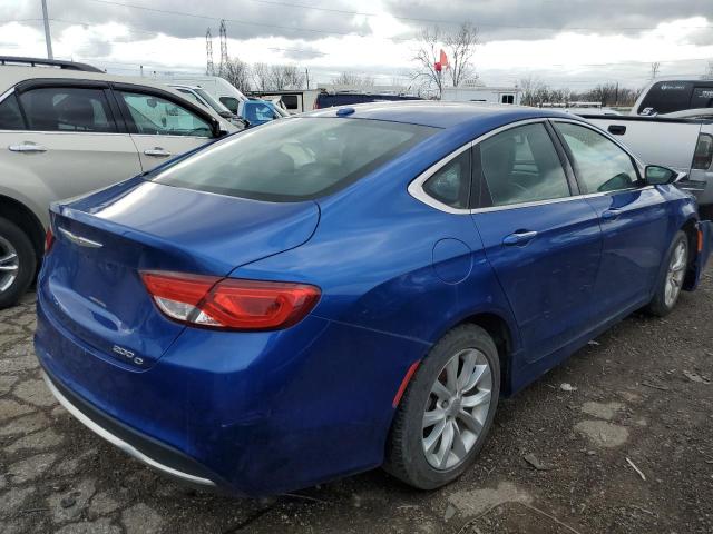 1C3CCCCB0FN532044 - 2015 CHRYSLER 200 C BLUE photo 3