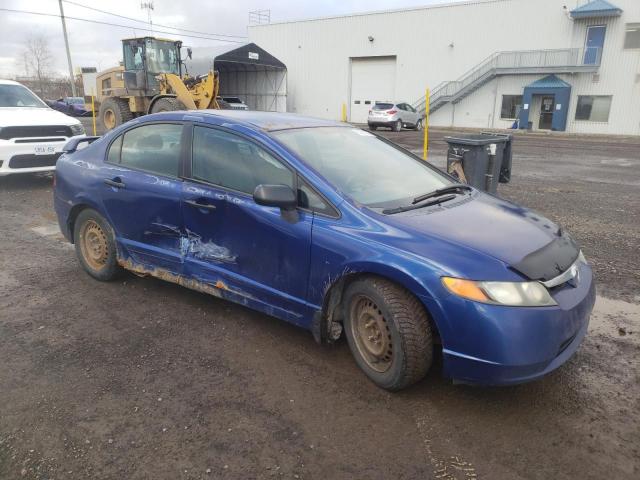 2HGFA15347H036068 - 2007 HONDA CIVIC DX BLUE photo 4