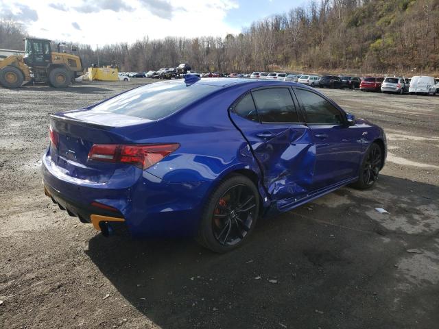 19UUB3F68JA001712 - 2018 ACURA TLX TECH+A BLUE photo 3