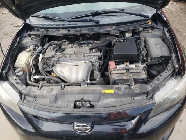 JTKJF5C73D3058190 - 2013 TOYOTA SCION TC BLACK photo 11