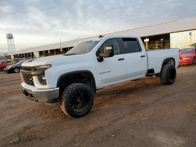 1GC4YLE7XLF157148 - 2020 CHEVROLET SILVERADO WHITE photo 1