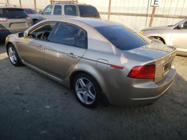 19UUA66206A003737 - 2006 ACURA 3.2TL GOLD photo 2