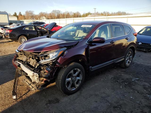 2HKRW2H84JH****** - 2018 HONDA CR-V EXL BURGUNDY photo 1