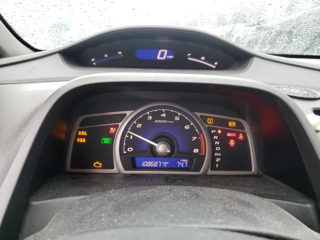 19XFA1F90BE004157 - 2011 HONDA CIVIC EXL 灰色 照片 9