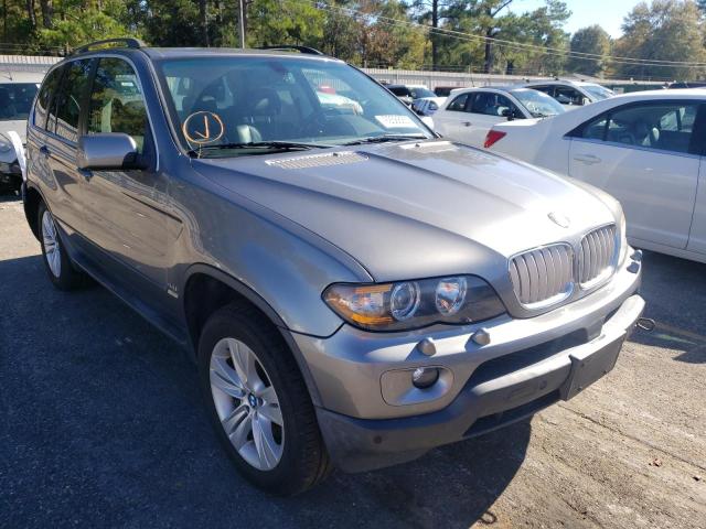 5UXFB53515LV15280 - 2005 BMW X5 4.4I GRAY photo 4