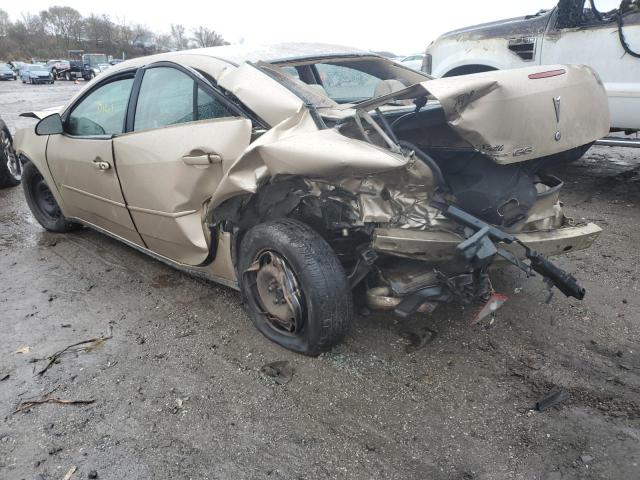 1G2ZF58B774256054 - 2007 PONTIAC G6 VALUE L GOLD photo 2