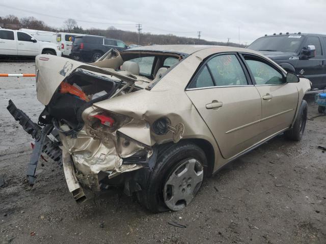 1G2ZF58B774256054 - 2007 PONTIAC G6 VALUE L GOLD photo 3