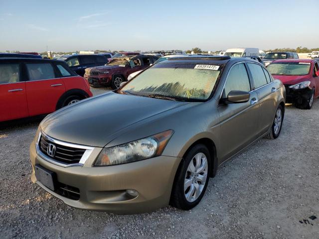 1HGCP36818A077751 - 2008 HONDA ACCORD EXL GOLD photo 1