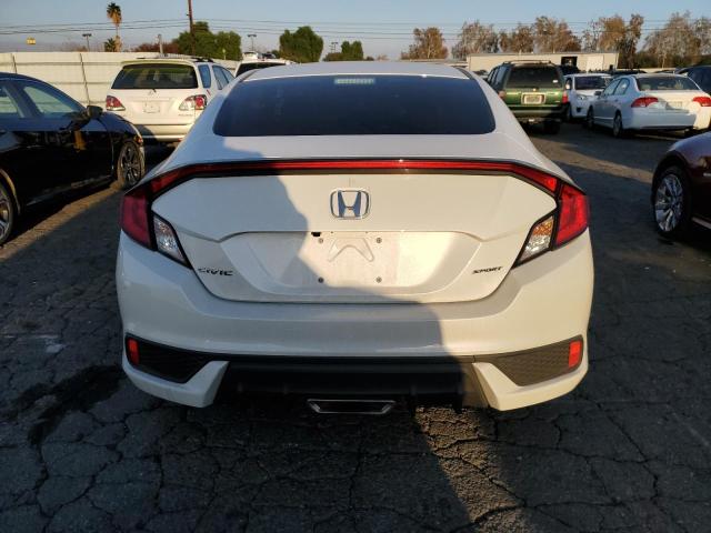 2HGFC4B85KH308096 - 2019 HONDA CIVIC SPOR WHITE photo 6