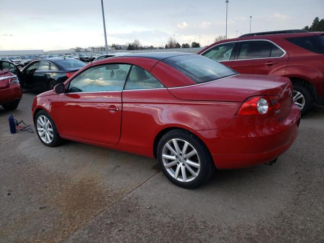 WVWBA71F98V032249 - 2008 VOLKSWAGEN EOS TURBO RED photo 2