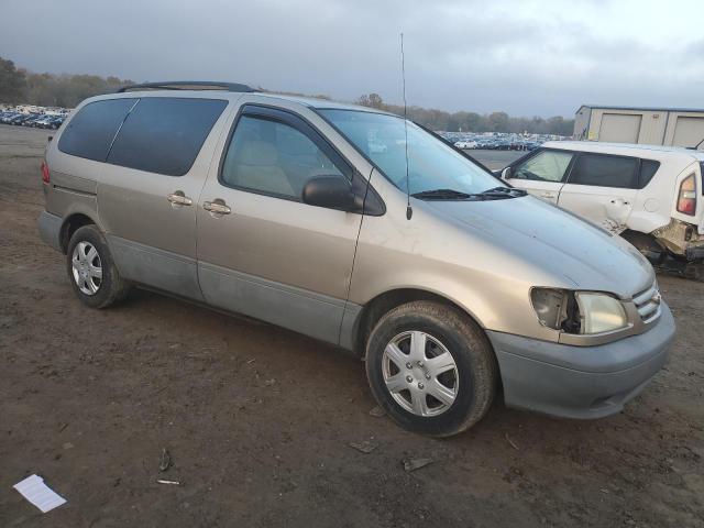 4T3ZF13C41U379597 - 2001 TOYOTA SIENNA LE TWO TONE photo 4