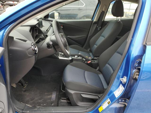 3MYDLBYV7KY527211 - 2019 TOYOTA YARIS L BLUE photo 7