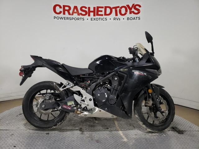 MLHPC4415D5000985 - 2013 HONDA CBR500 R BLACK photo 1