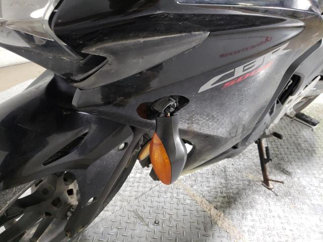 MLHPC4415D5000985 - 2013 HONDA CBR500 R BLACK photo 11