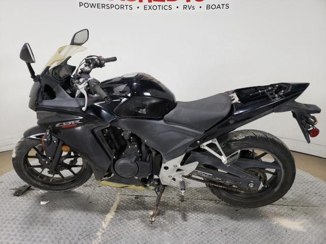 MLHPC4415D5000985 - 2013 HONDA CBR500 R BLACK photo 3