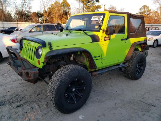 1C4AJWAG9DL538104 - 2013 JEEP WRANGLER S GREEN photo 1