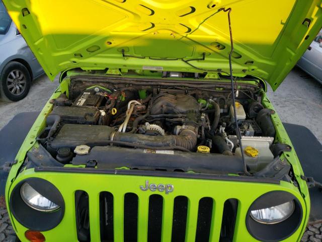1C4AJWAG9DL538104 - 2013 JEEP WRANGLER S GREEN photo 11
