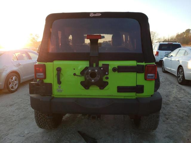 1C4AJWAG9DL538104 - 2013 JEEP WRANGLER S GREEN photo 6