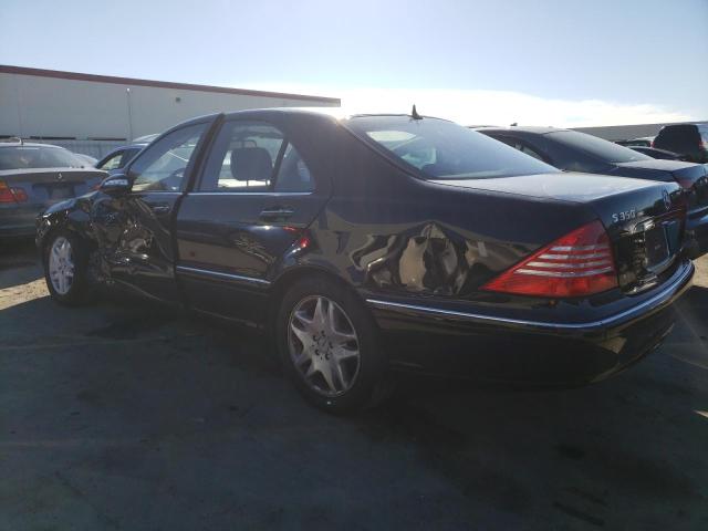 WDBNF67J06A465725 - 2006 MERCEDES-BENZ S 350 BLACK photo 2