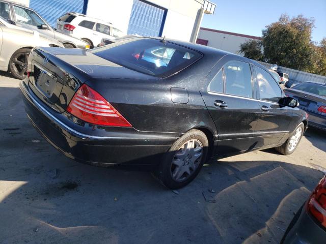 WDBNF67J06A465725 - 2006 MERCEDES-BENZ S 350 BLACK photo 3