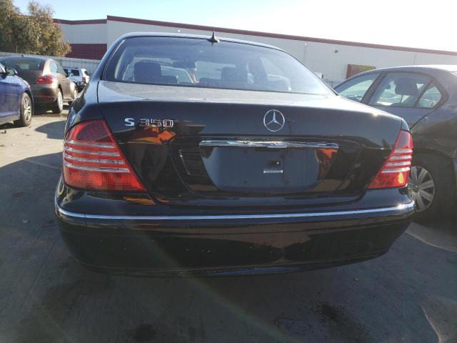 WDBNF67J06A465725 - 2006 MERCEDES-BENZ S 350 BLACK photo 6