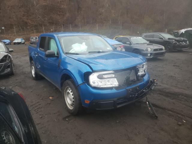 3FTTW8E99NRA36780 - 2022 FORD MAVERICK X BLUE photo 4